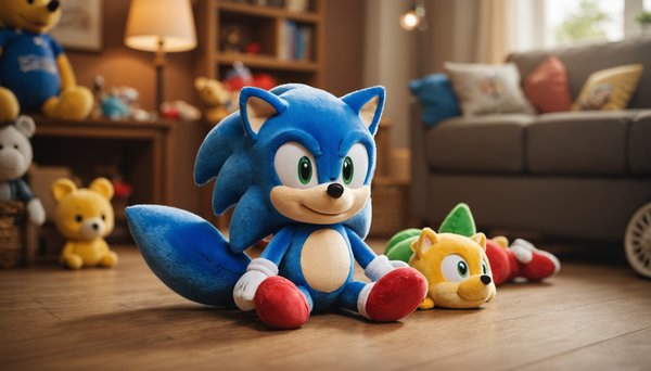 Discover the joy of sonic plush toys: cuddle and play!